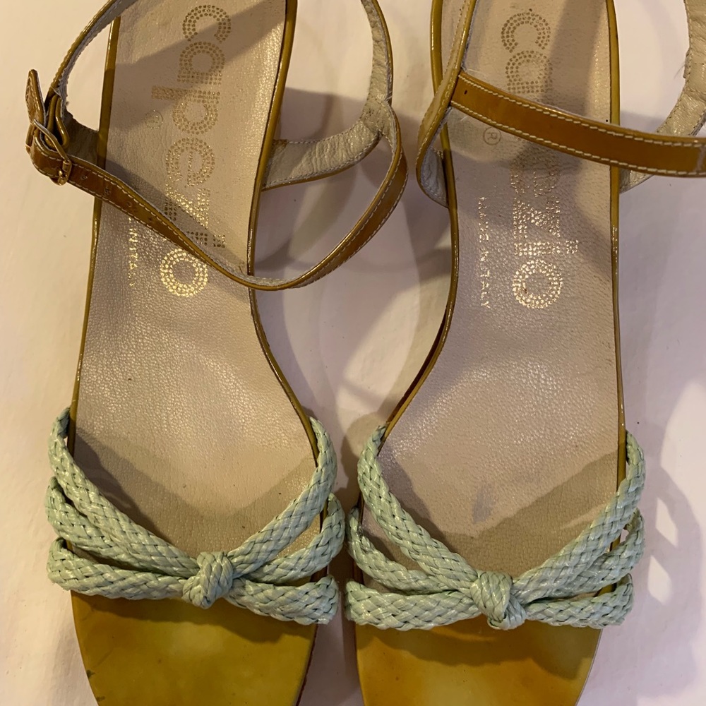 Capezio made in Italy sandals with 2 inches heels